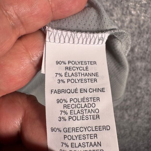 Vuori Shirt Mens Size Medium Gray Viewpoint Short Sleeve T Shirt Run Workout - Picture 8 of 10